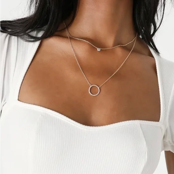 Lulu’s Y2K  Ribbed Square Heart Neckline Preppy Cap Sleeve Bodysuit Size XL - Picture 2 of 6